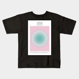 Angel Number 333 Aura Kids T-Shirt